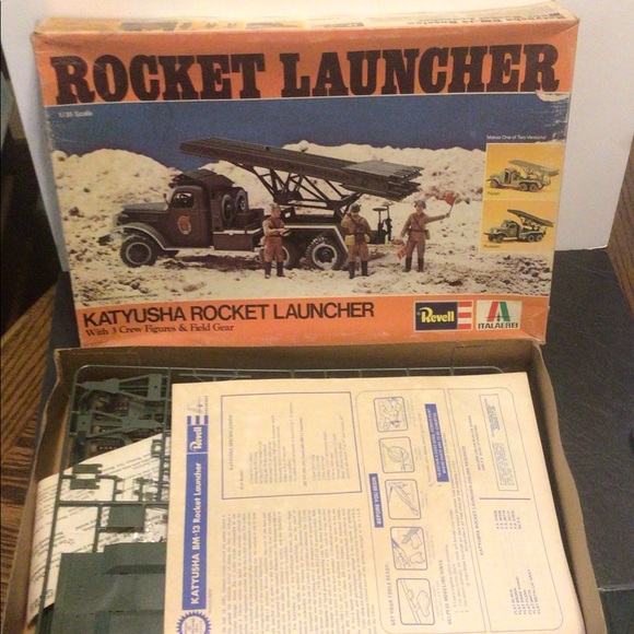 1976 NIB Revell Russian Rocket Launcher Model toy - Picture 3 of 6